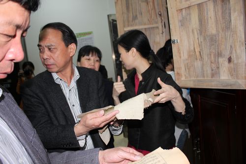 祁阳县政协领导来陶铸图书馆调研